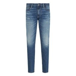 Emporio Armani Slim Fit Denim Jeans With Iconic Eagle Logo - NWT
